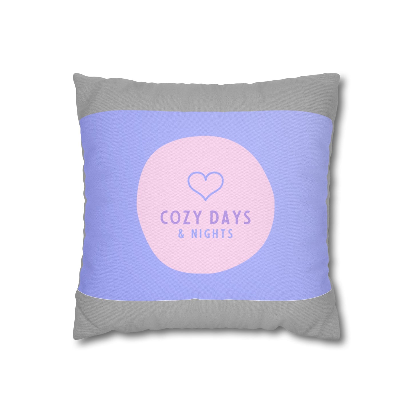 Square Pillowcase - Cozy and Cute Ambiance for a Romantic Atmosphere