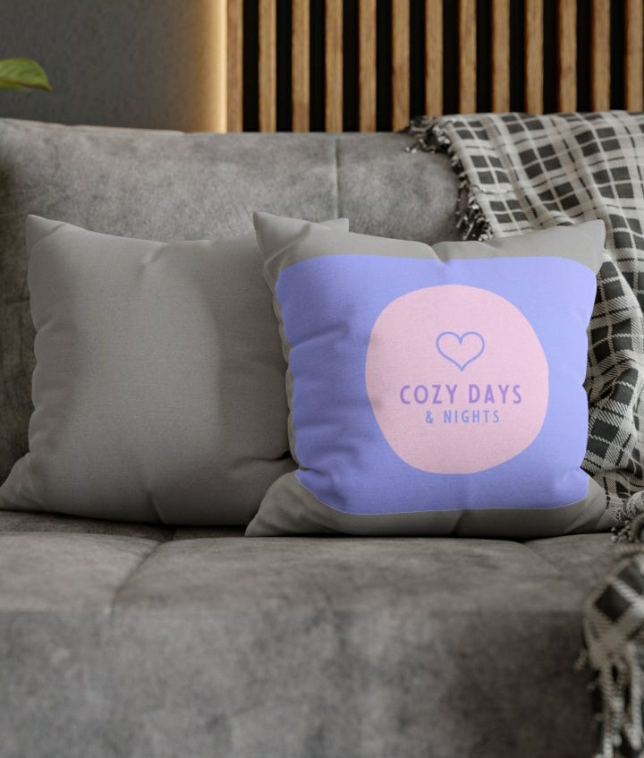 Square Pillowcase - Cozy and Cute Ambiance for a Romantic Atmosphere